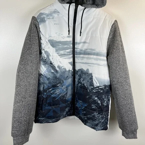 Aeropostale Hooded Puffer Jacket Unisex, Size Large - Picture 3 of 10